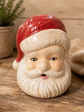 Vintage Christmas‎ Santa Claus Head Ceramic Figurine